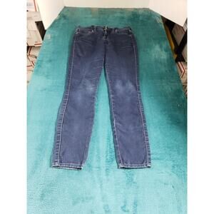 Lucky Brand Jeans Size 00 Womens Blue Stretch Pants Mid Rise Charlie Jegging